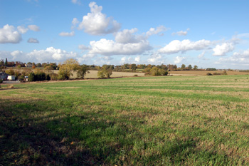 Countryside south of Mogerhanger October 2009